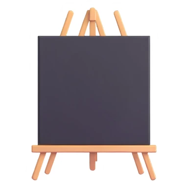 colorful painting canvas sticker