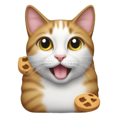 Cat bag of treats sticker