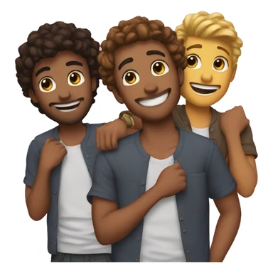 3 Boyfriends sticker