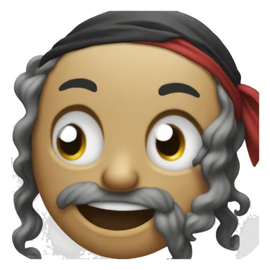 Pirate Laughing, LUL Emote, Wheezing, Laughing Crying sticker