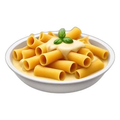 rigatoni dish in cheese sauce sticker