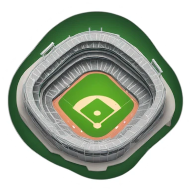 athletics stadium sticker