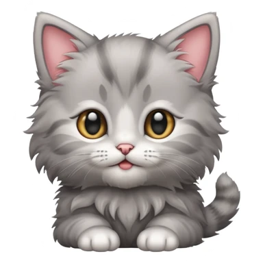 a baby kitten sticker