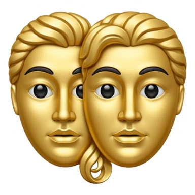 drama symbol sticker