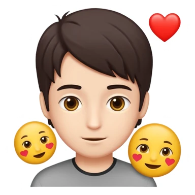 Romantic animated sticker boy
Cute emojis around 😗😏🥰😍😘😚
Fancy Persian text:
نازنین هیچوقت ولت نمی‌کنم
Soft animation, love style
 sticker