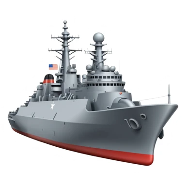 generate a very realistic missile cruiser, Admiral Zozulya sticker