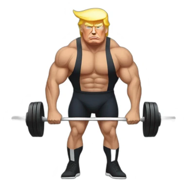 donald trump deadlift sticker