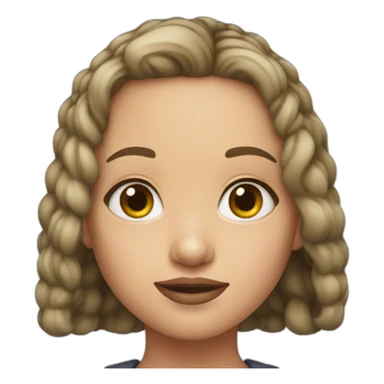 Millie Bobbie brown sticker