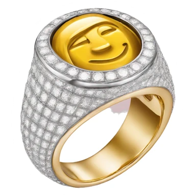 Cartier ring in clou sticker