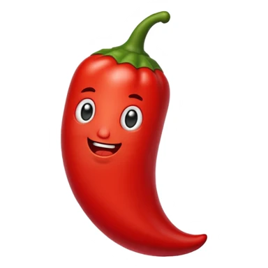 a fat chili pepper sticker