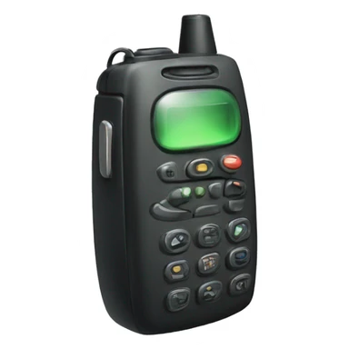 old school walkie talkie sticker