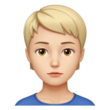 A person who has the sharpest jawline sticker