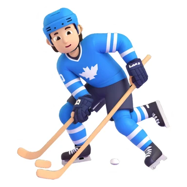 hockey sticker