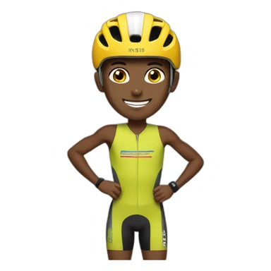 triathlete sticker
