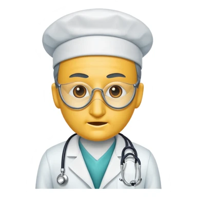 pleuge doctor mask no hat sticker