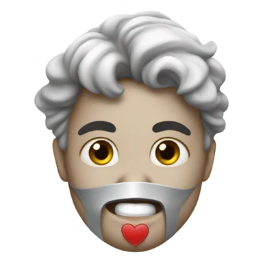 Un Cupidon avec un masque à gaz sticker