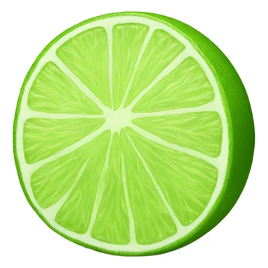 Lime being squeezed  sticker