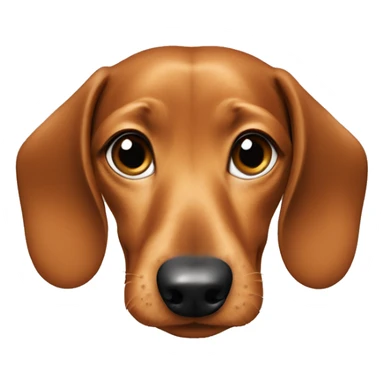 Dachshund with collar that’s says “Emma” sticker