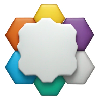 hexagon with the color #BD9322 sticker