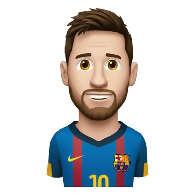 Messi en Afrique  sticker