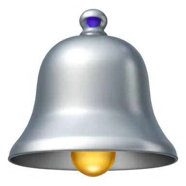 white bell sticker