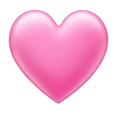 Bubbly pink heart  sticker