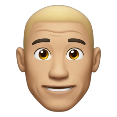 Jhon cena become Chinese sticker