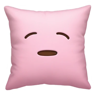 pastel pink pillow sticker