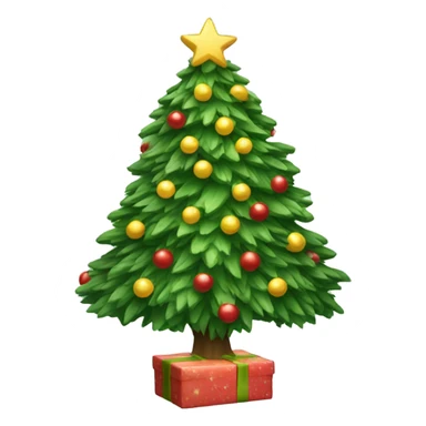 Chrismas tree sticker