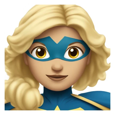 Blonde haired super mommy sticker
