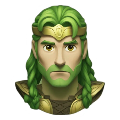 Loki norse mythology sticker