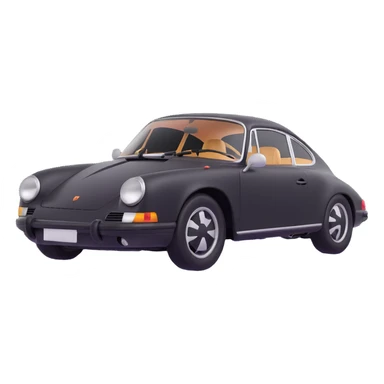 old Porsche car sticker