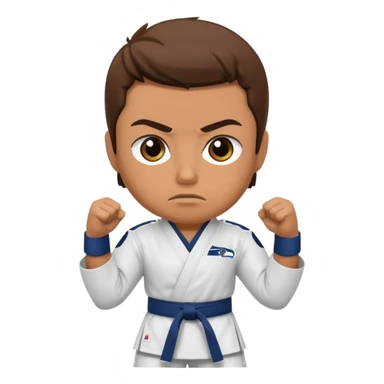 Seattle Seahawks Karate sticker