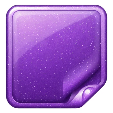 glitter documento nacional purple mark sticker