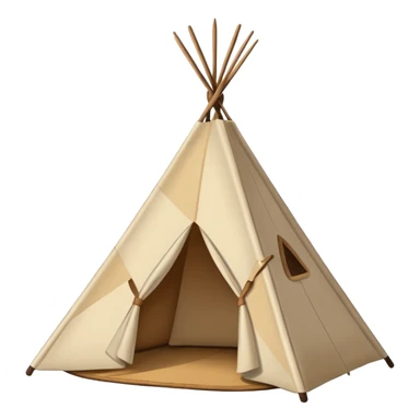 Teepee sticker