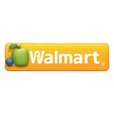 Walmart sticker