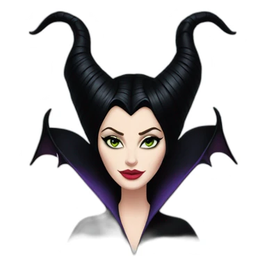 Lana Del Rey as maleficent sticker