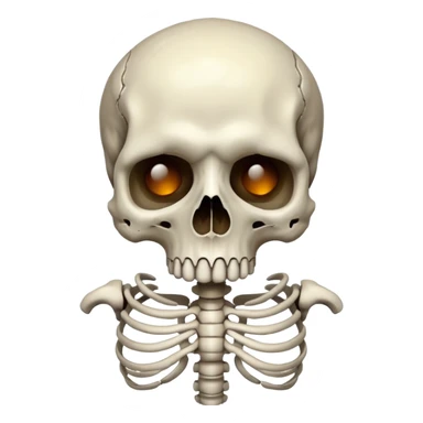 squelette monstre sticker