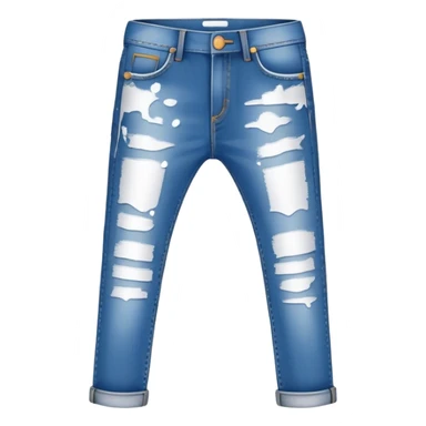 (white paint splatter) on pants sticker