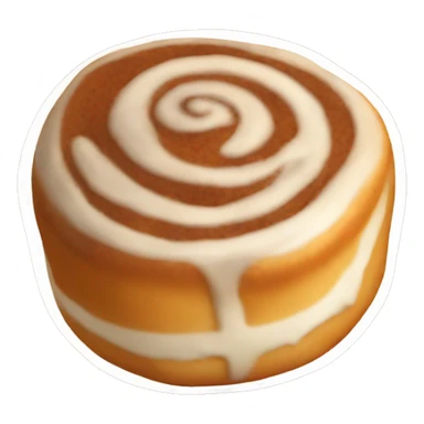 A cinnamon roll sticker