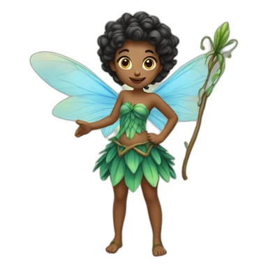 Fée sticker