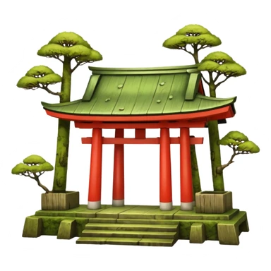 Shinto Shrine sticker