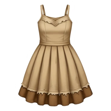 dirty dress sticker