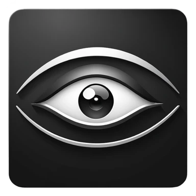 Luxury black & white logo for a video platform named InSights TV.
Modern, minimal, premium design.
Abstract eye, insight, or play concept.
Clean bold typography.
Monochrome only.
Flat vector style.
Not similar to YouTube logo. sticker