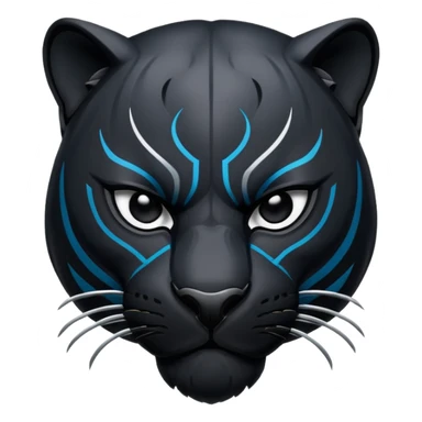 Panthers nfl team logo sticker