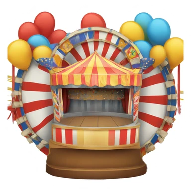 carnival podium sticker