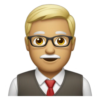 Humain faisant un dac sticker