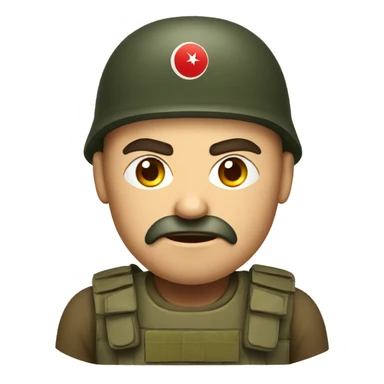angry Turkish soldier sticker