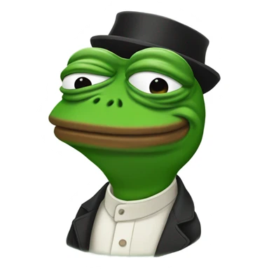 Pepe the frog ￼ sticker