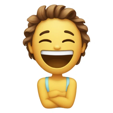 laugh and cry same time sticker